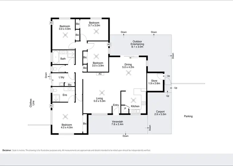 Floorplan of Homely house listing, 151 Sanderling Drive, Djugun WA 6725