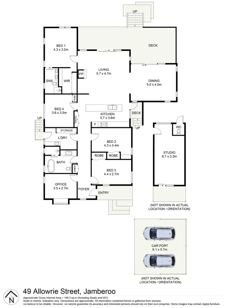 Floorplan of Homely house listing, 49 Allowrie Street, Jamberoo NSW 2533