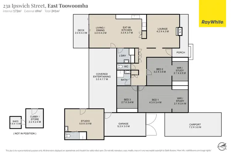 Floorplan of Homely house listing, 23A Ipswich Street, East Toowoomba QLD 4350
