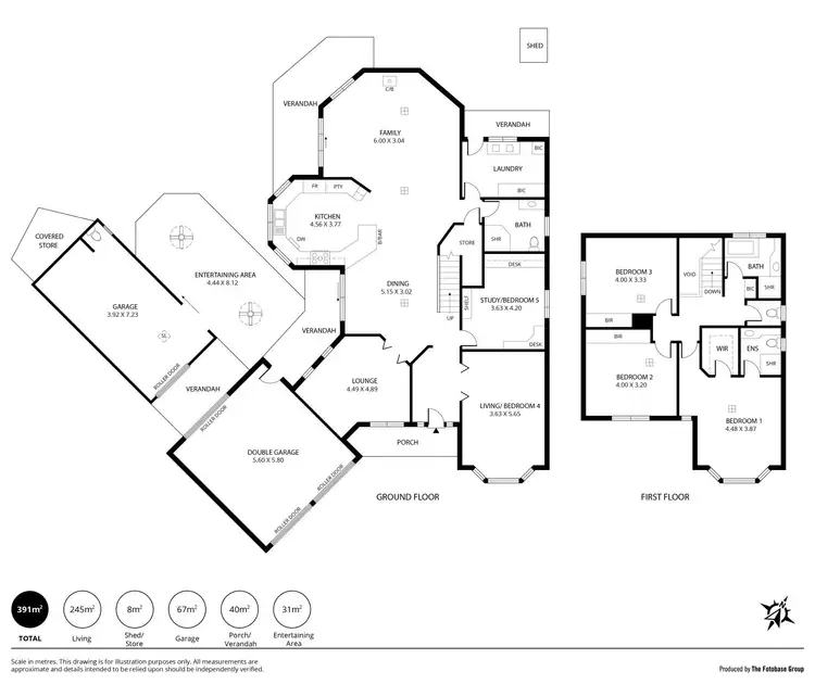 Floorplan of Homely house listing, 17 Cassia Crescent, Kidman Park SA 5025