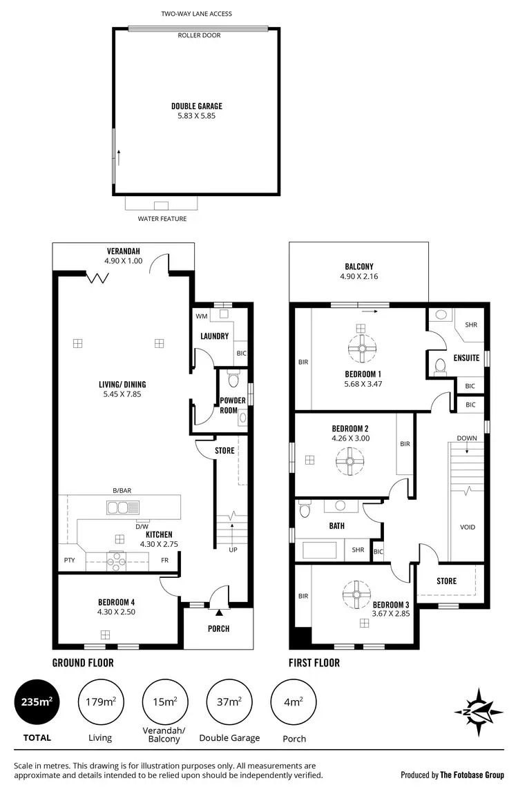 Floorplan of Homely house listing, 34 Sussex Street, Glenelg SA 5045