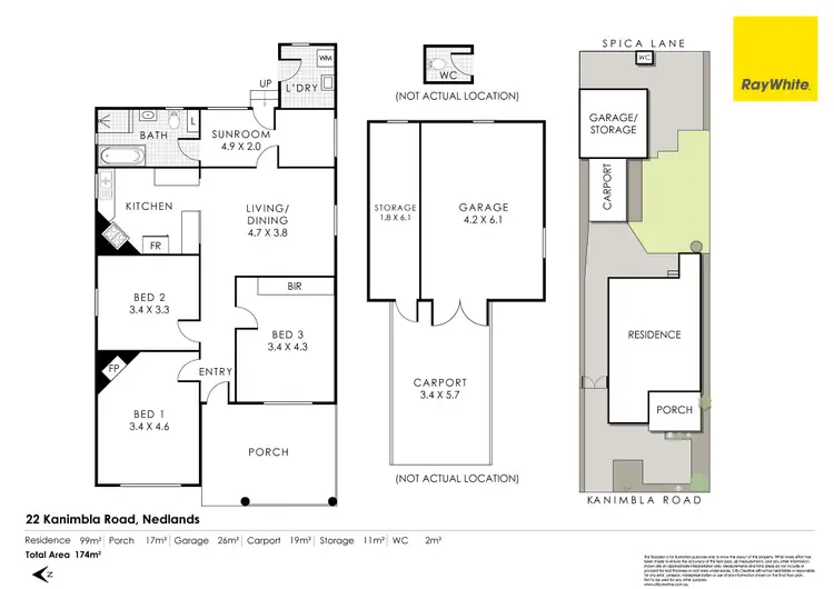 Floorplan of Homely house listing, 22 Kanimbla Road, Nedlands WA 6009