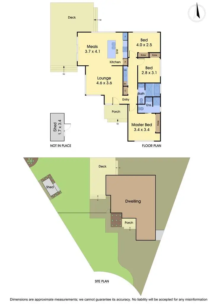 Floorplan of Homely house listing, 4 Bond Court, Lalor VIC 3075