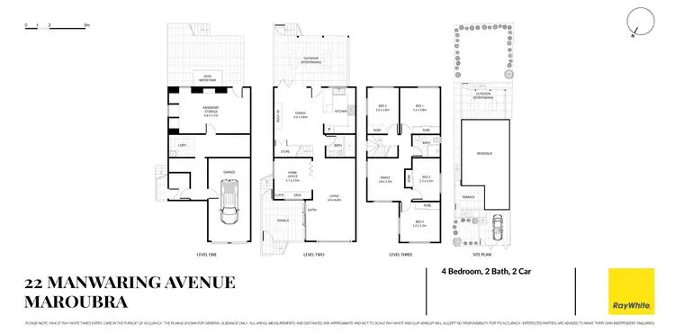 Floorplan of Homely house listing, 22 Manwaring Avenue, Maroubra NSW 2035