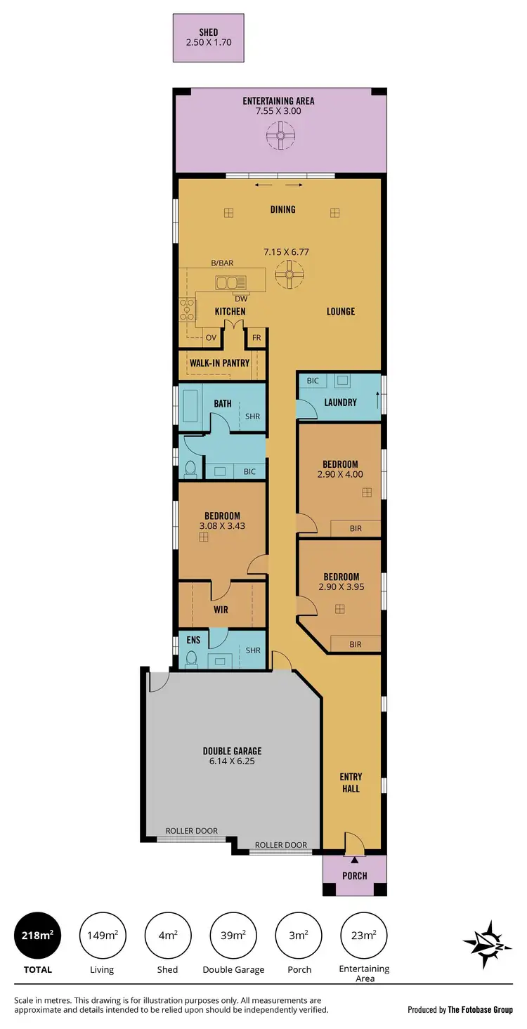 Floorplan of Homely house listing, 2c Arooma Street, Findon SA 5023