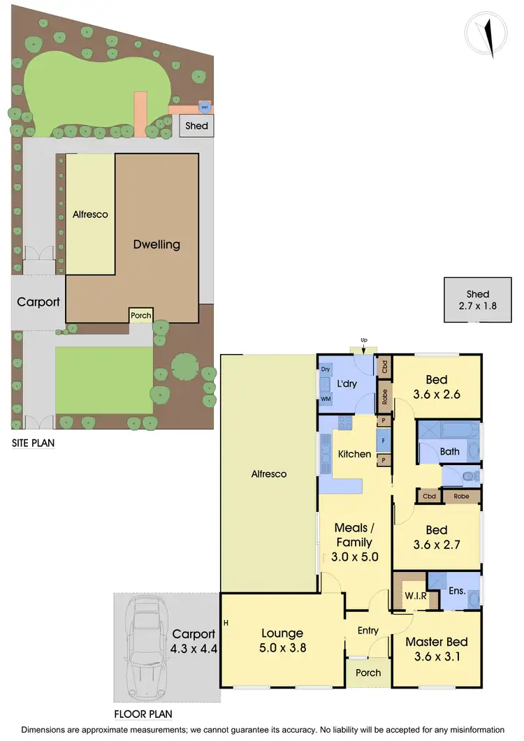 Floorplan of Homely house listing, 3 Freeman Crescent, Mill Park VIC 3082
