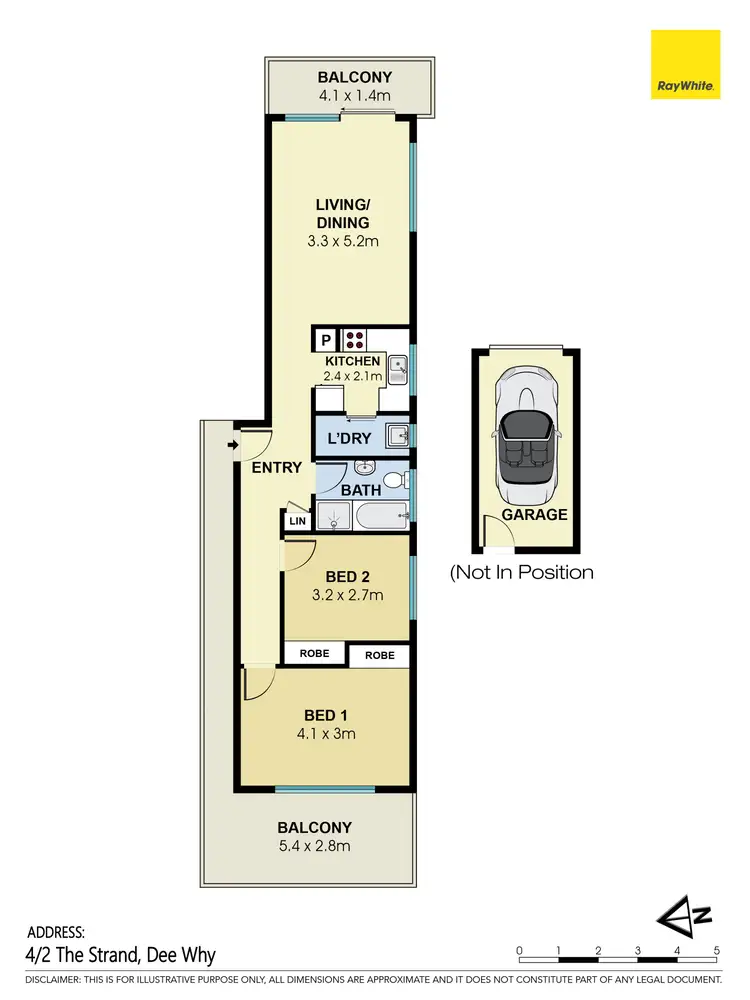 Floorplan of Homely unit listing, 4/2 The Strand, Dee Why NSW 2099