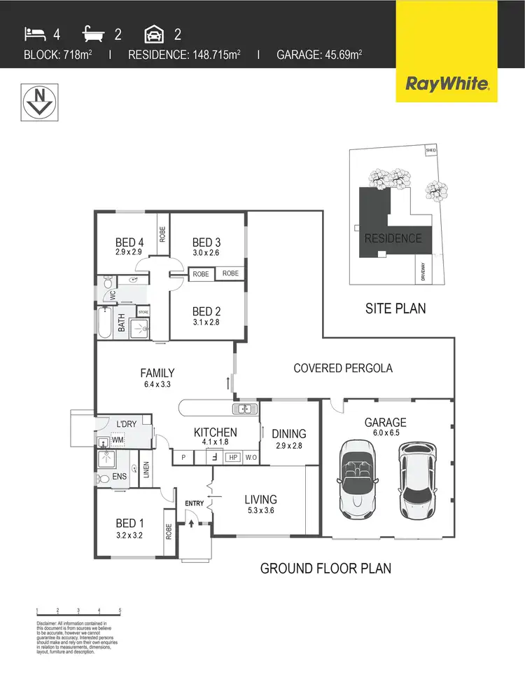 Floorplan of Homely house listing, 79 William Webb Drive, Mckellar ACT 2617
