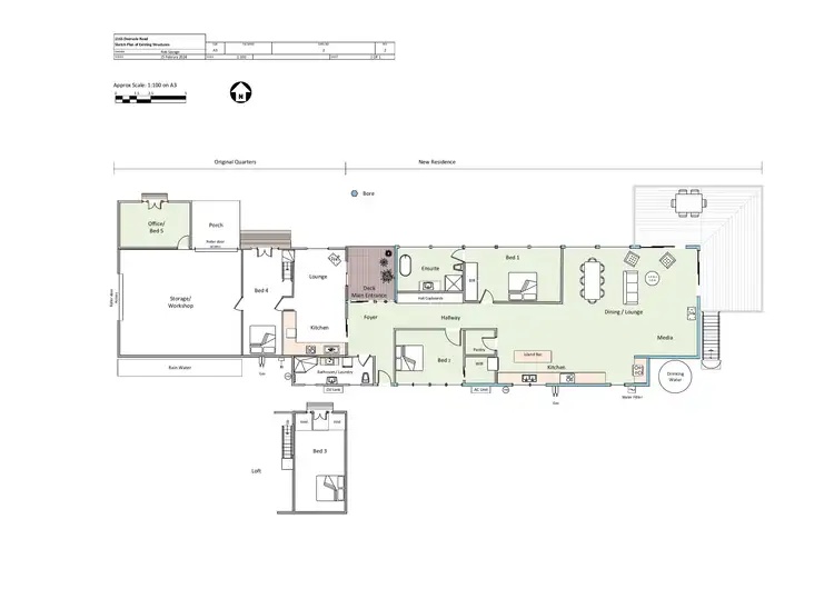 Floorplan of Homely rural property listing, 1163 Deer Vale Road, Dorrigo NSW 2453