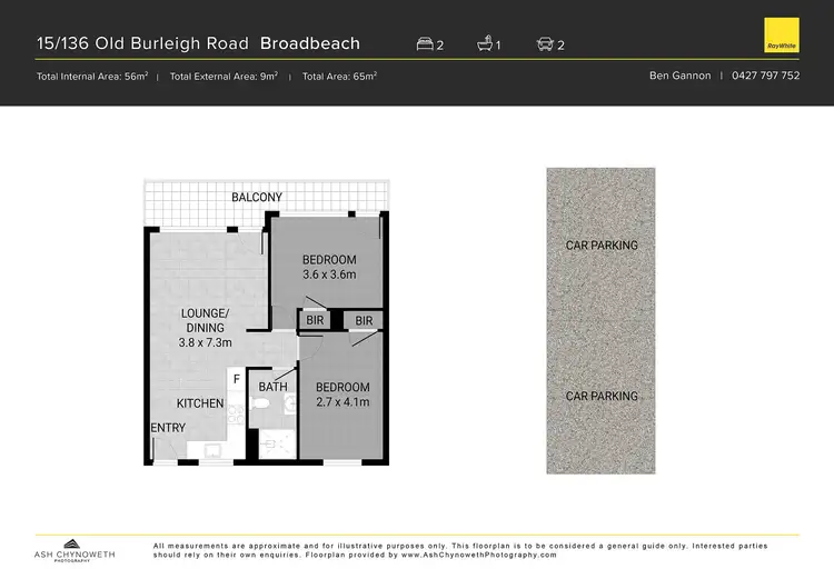 Floorplan of Homely apartment listing, 15/136 Old Burleigh Road, Broadbeach QLD 4218