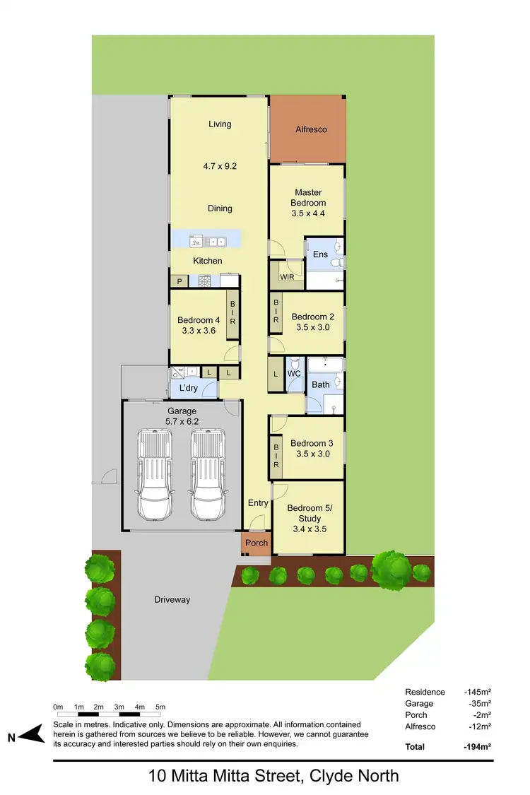 Floorplan of Homely house listing, 10 Mitta Mitta Street, Clyde North VIC 3978