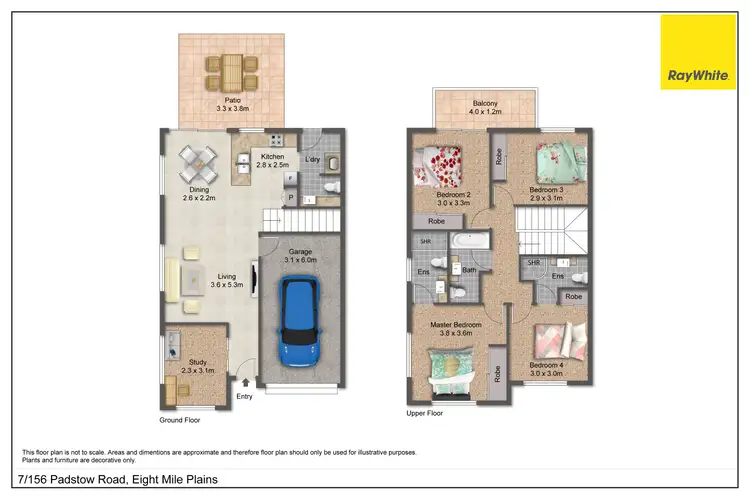 Floorplan of Homely townhouse listing, 7/156 Padstow Road, Eight Mile Plains QLD 4113
