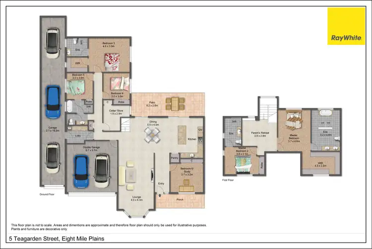 Floorplan of Homely house listing, 5 Teagarden Street, Eight Mile Plains QLD 4113