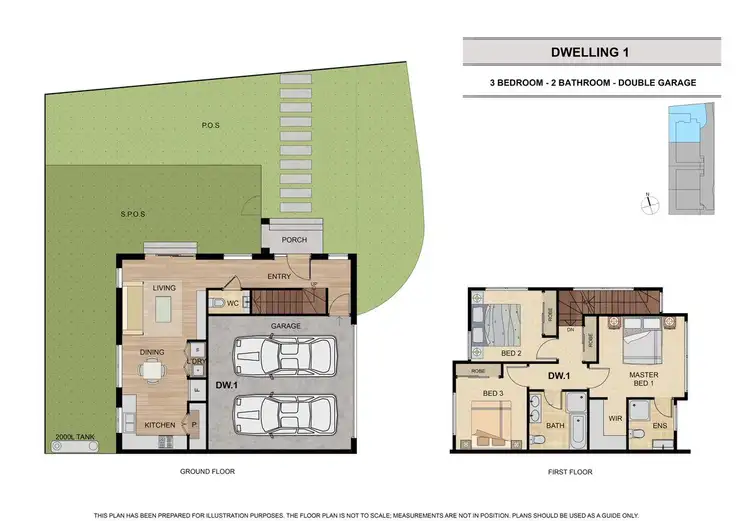 Floorplan of Homely townhouse listing, 1/9 Deschamps Street, Lilydale VIC 3140