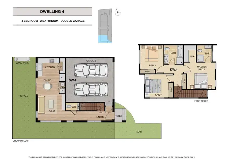 Floorplan of Homely townhouse listing, 4/9 Deschamps Street, Lilydale VIC 3140