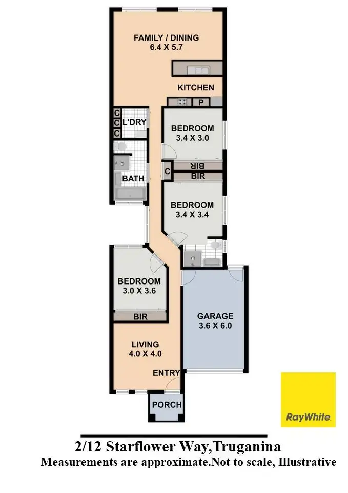 Floorplan of Homely house listing, 2/12 Starflower Way, Truganina VIC 3029