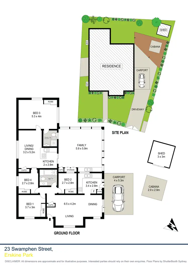 Floorplan of Homely house listing, 23 Swamphen Street, Erskine Park NSW 2759