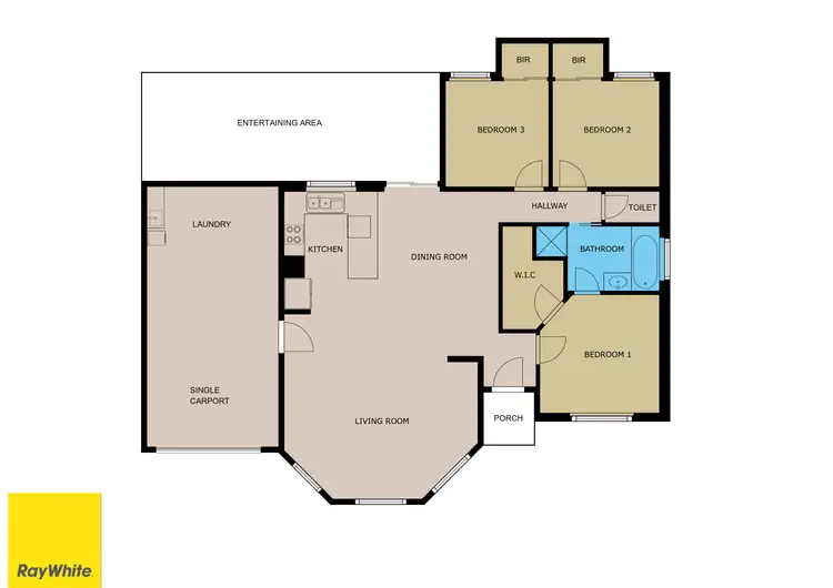Floorplan of Homely house listing, 2A Crown Court, Mildura VIC 3500