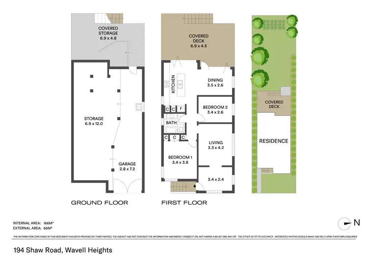 Floorplan of Homely house listing, 194 Shaw Road, Wavell Heights QLD 4012