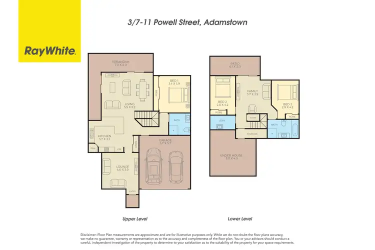 Floorplan of Homely townhouse listing, 3/7-11 Powell Street, Adamstown NSW 2289