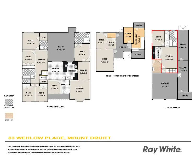 Floorplan of Homely house listing, 83 Wehlow Street, Mount Druitt NSW 2770