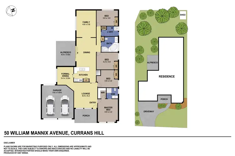 Floorplan of Homely house listing, 50 William Mannix Avenue, Currans Hill NSW 2567
