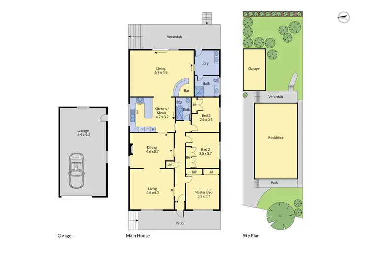 Floorplan of Homely house listing, 20 Bullarto Street, Chadstone VIC 3148