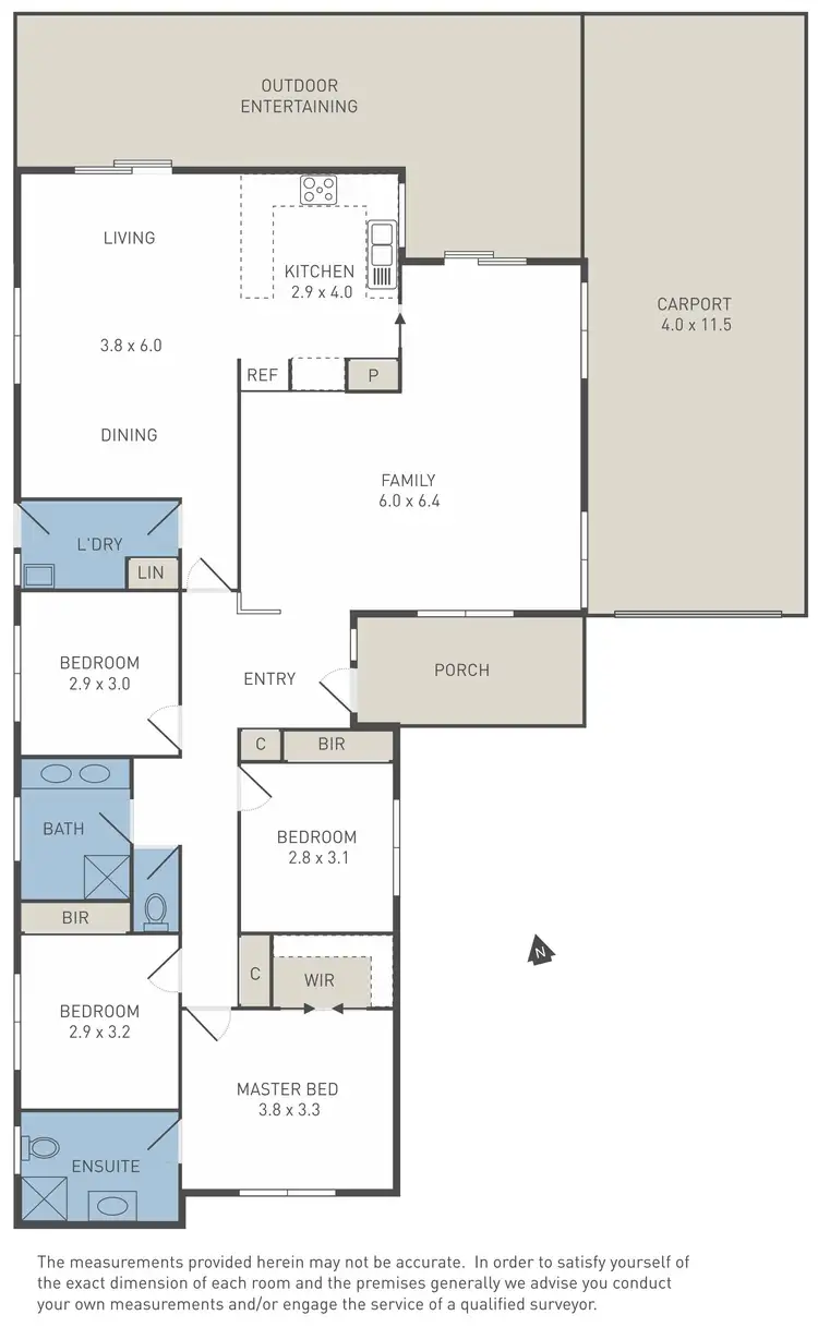 Floorplan of Homely house listing, 5 Etherton Court, Hoppers Crossing VIC 3029