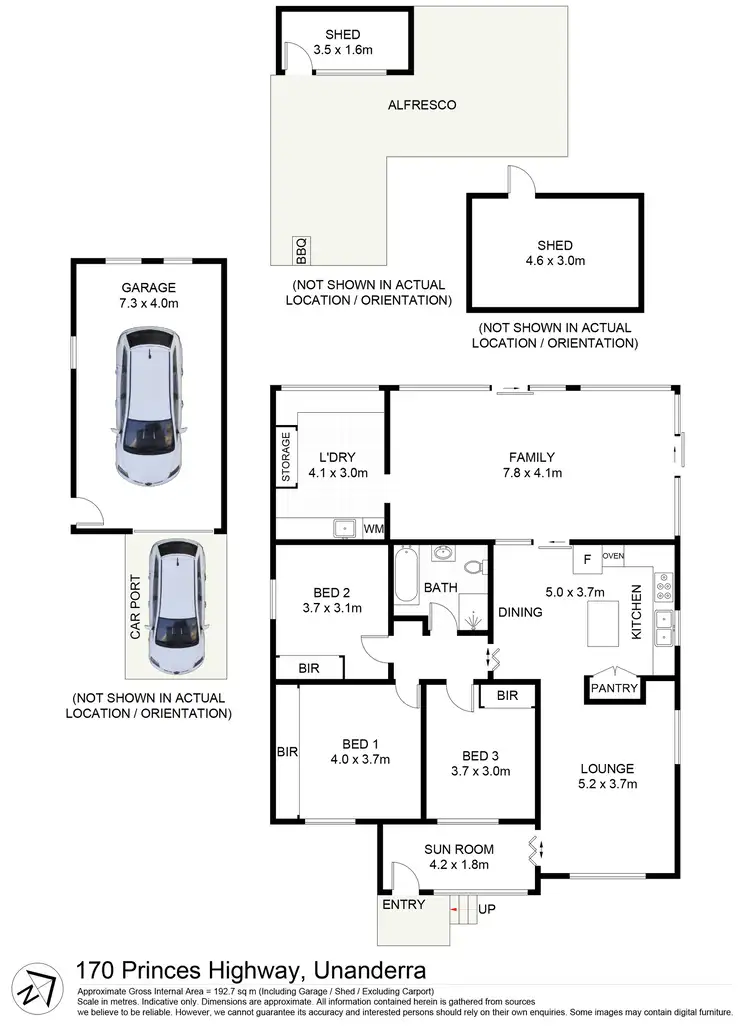 Floorplan of Homely house listing, 170 Princes Highway, Unanderra NSW 2526