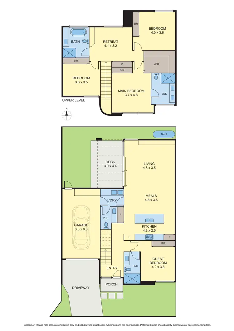 Floorplan of Homely house listing, 1 Duffy Street, Essendon North VIC 3041