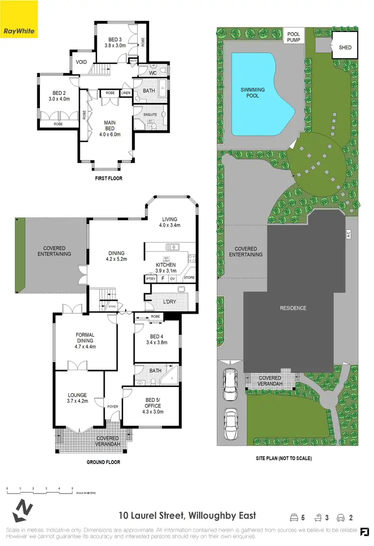 Floorplan of Homely house listing, 10 Laurel Street, Willoughby NSW 2068