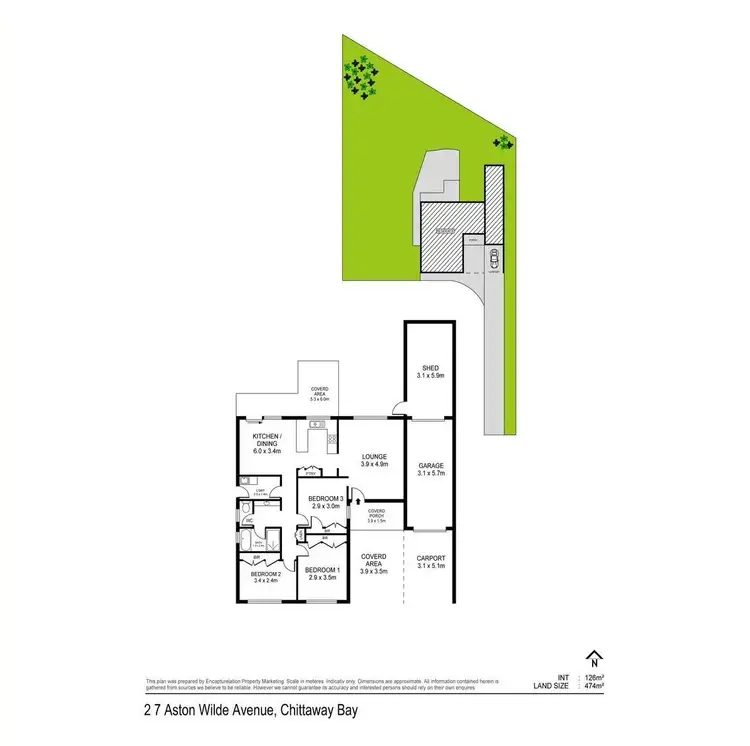 Floorplan of Homely house listing, 2/7 Aston Wilde Avenue, Chittaway Bay NSW 2261