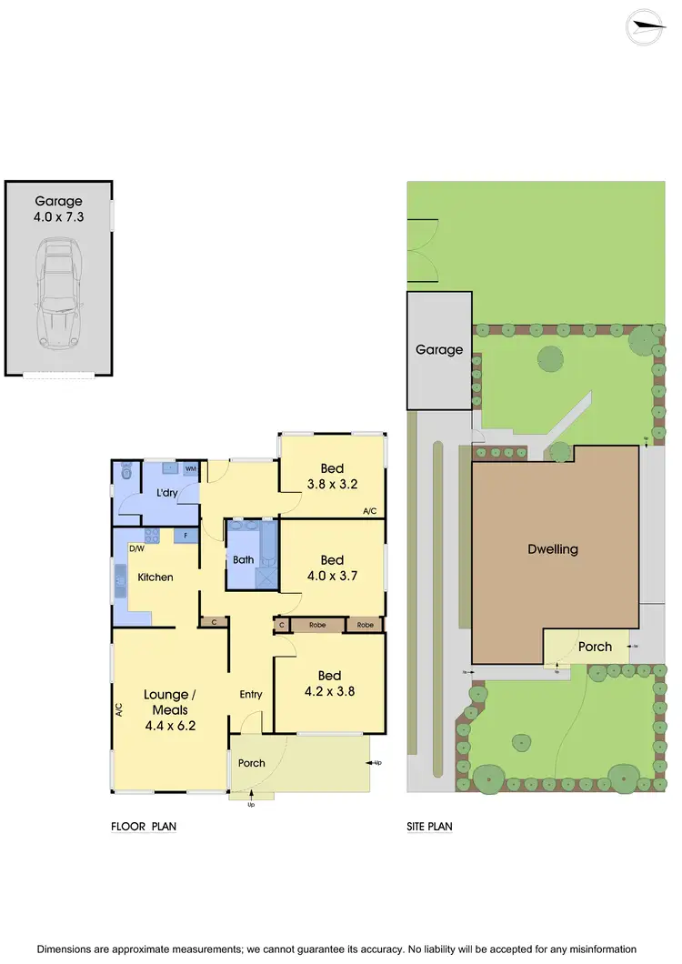 Floorplan of Homely house listing, 1 Richard Street, Bentleigh East VIC 3165