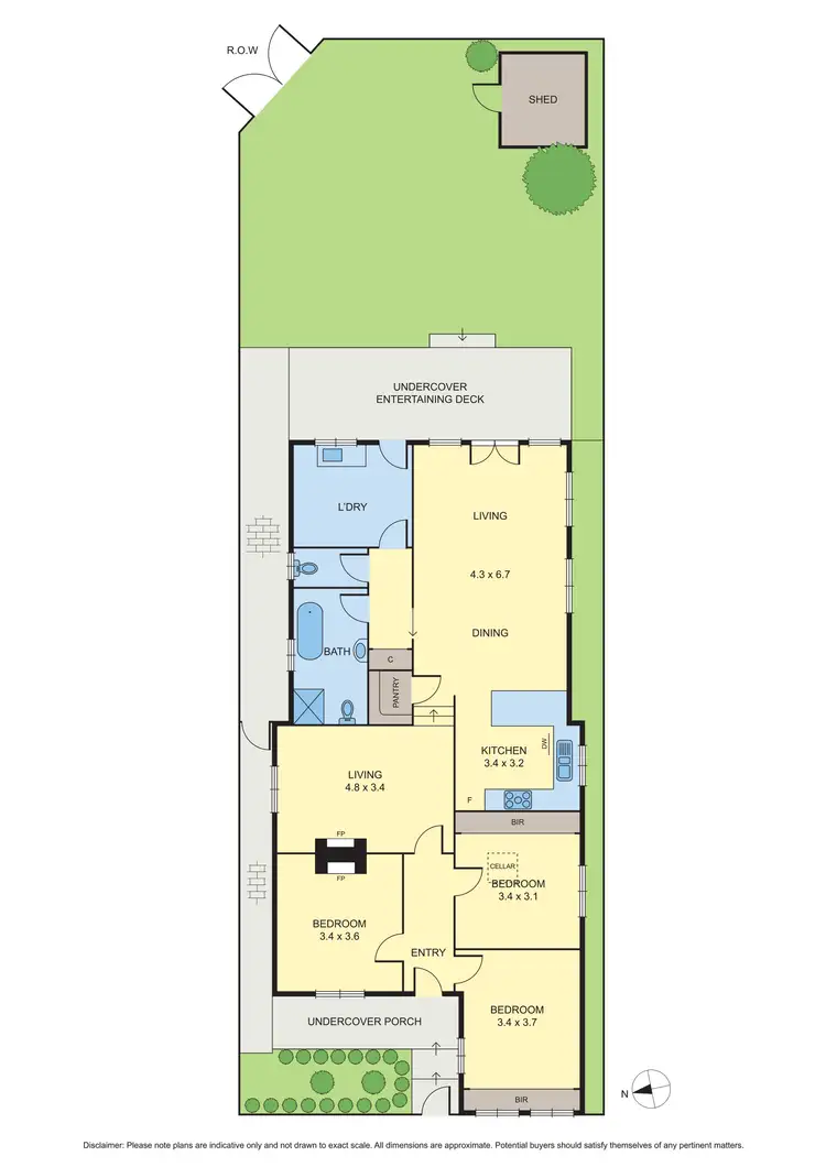 Floorplan of Homely house listing, 2 Frederick Street, Brunswick VIC 3056