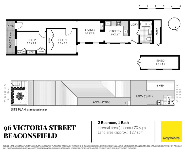 Floorplan of Homely house listing, 96 Victoria Street, Beaconsfield NSW 2015