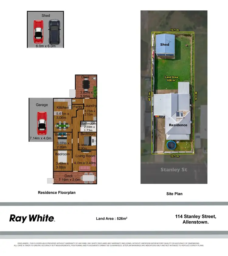 Floorplan of Homely house listing, 114 Stanley Street, Allenstown QLD 4700