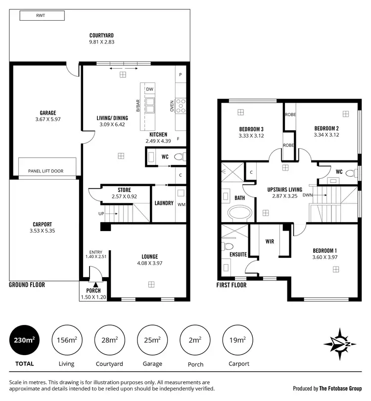 Floorplan of Homely house listing, 4/210 Trimmer Parade, Seaton SA 5023