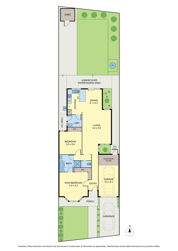 Floorplan of Homely house listing, 155 Augustine Terrace, Glenroy VIC 3046