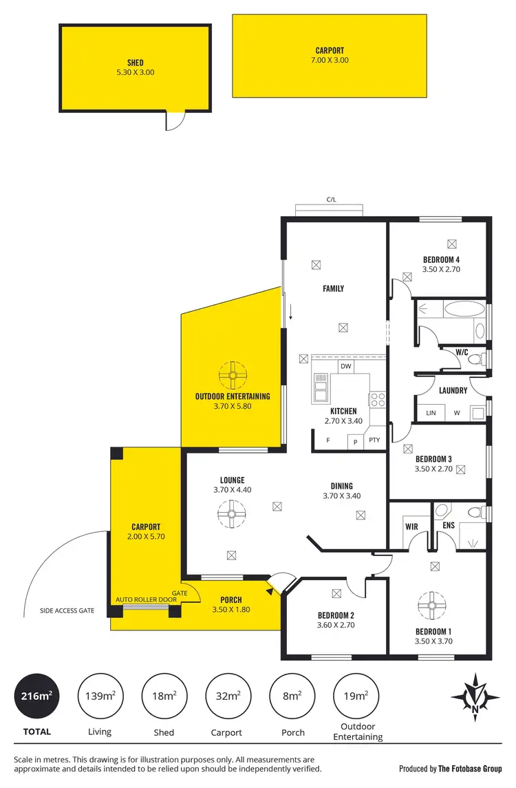 Floorplan of Homely house listing, 109 Lander Road, Trott Park SA 5158