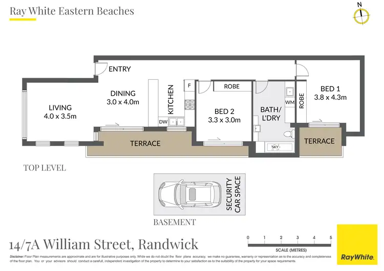 Floorplan of Homely apartment listing, 14/7a William Street, Randwick NSW 2031