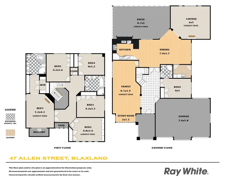 Floorplan of Homely house listing, 47 Allen Street, Blaxland NSW 2774