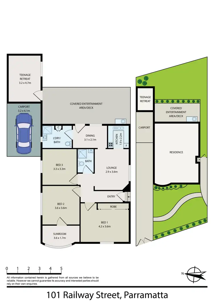 Floorplan of Homely house listing, 101 Railway Street, Parramatta NSW 2150