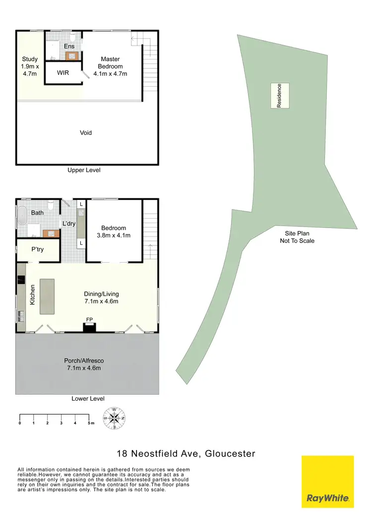 Floorplan of Homely house listing, 18 Neotsfield Avenue, Gloucester NSW 2422