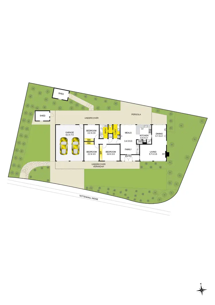 Floorplan of Homely house listing, 19 Waurnvale Drive, Belmont VIC 3216