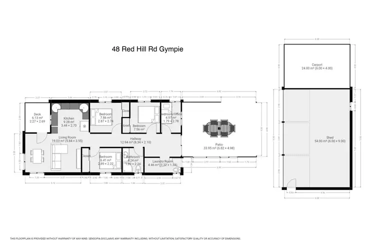 Floorplan of Homely house listing, 48 Red Hill Road, Gympie QLD 4570
