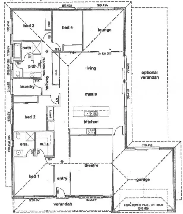Floorplan of Homely house listing, 254 Twentyfirst Street, Renmark SA 5341