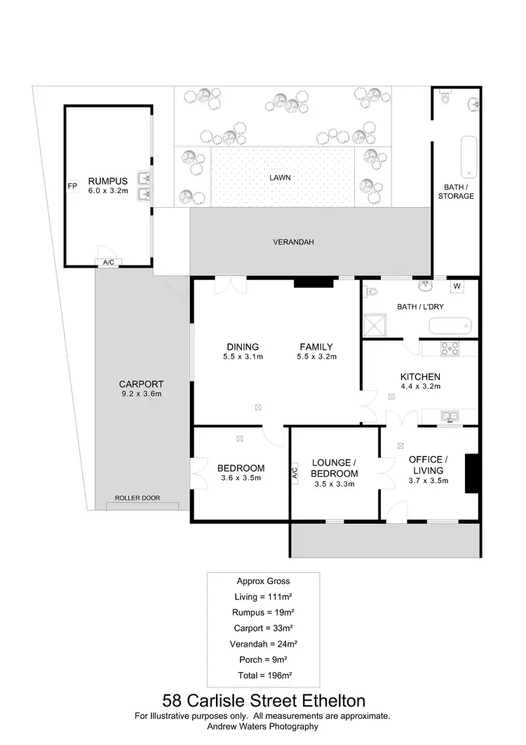 Floorplan of Homely house listing, 58 Carlisle Street, Ethelton SA 5015