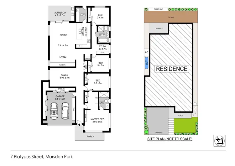 Floorplan of Homely house listing, 7 Platypus Street, Marsden Park NSW 2765