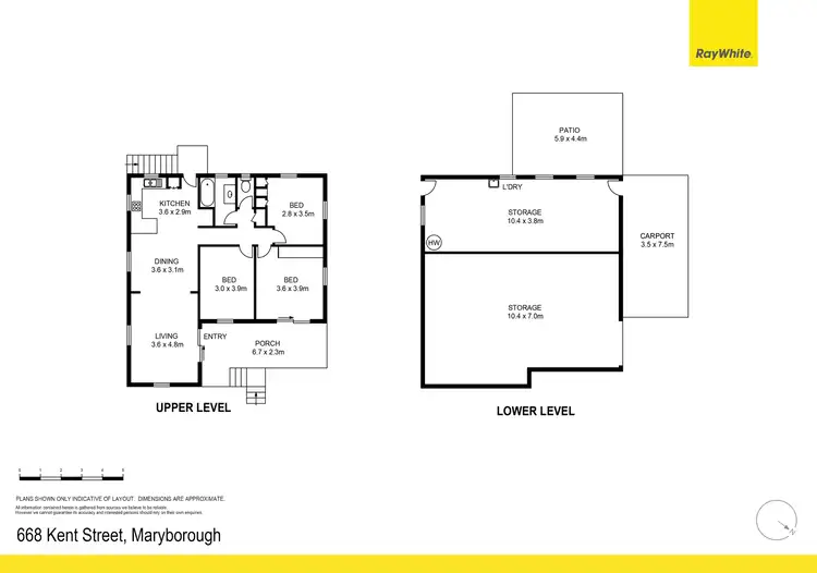 Floorplan of Homely house listing, 668 Kent Street, Maryborough QLD 4650