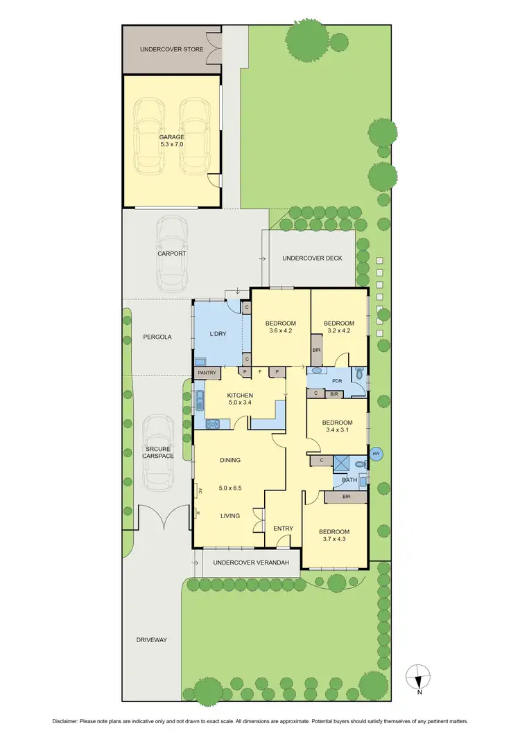 Floorplan of Homely house listing, 43 Lowson Street, Fawkner VIC 3060